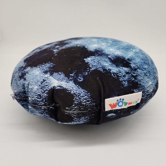 Moon Themed Shaped Plush Throw Pillow By WoWmax - Picture 1 of 5